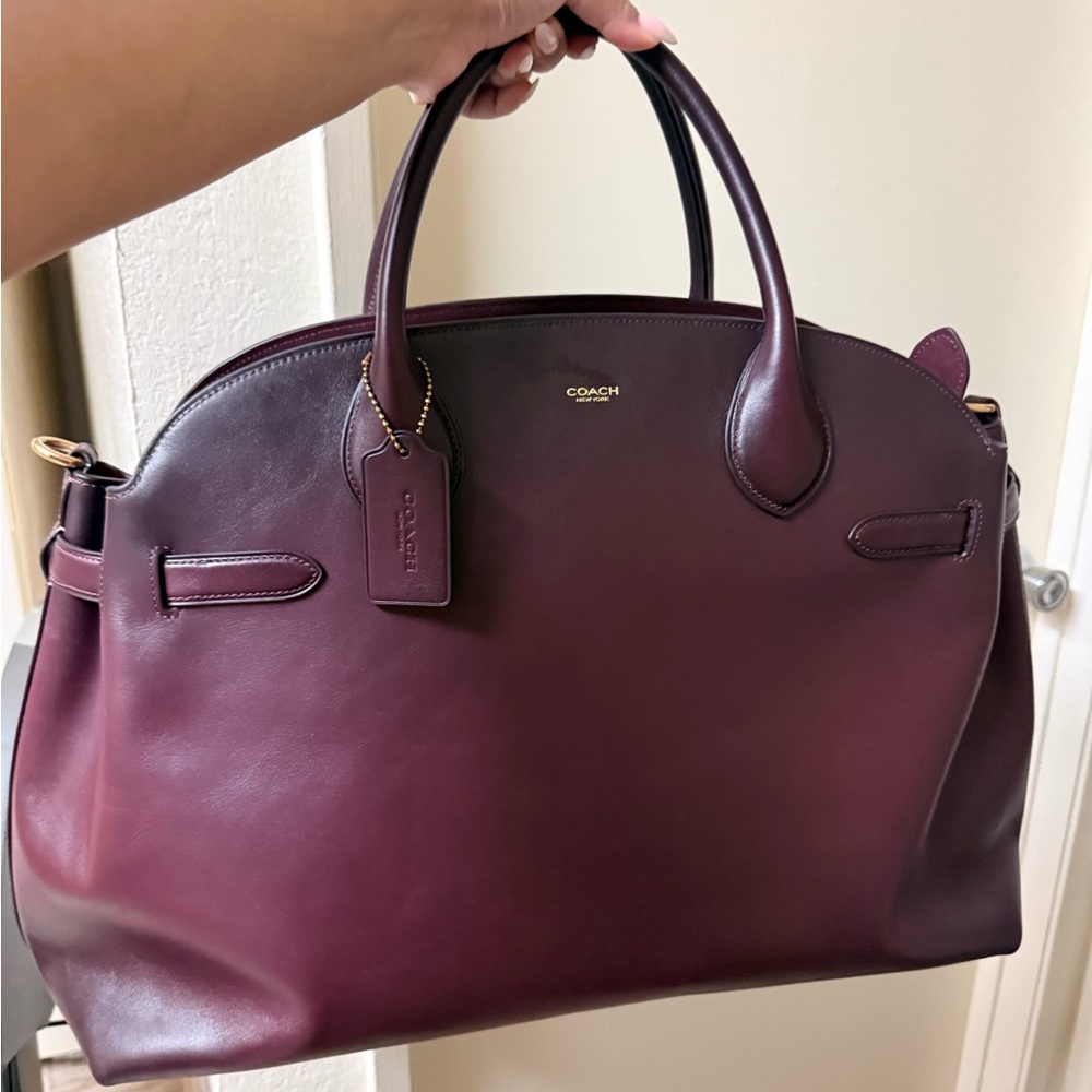Coach Soft Empire Carryall Bag 48 Merlot